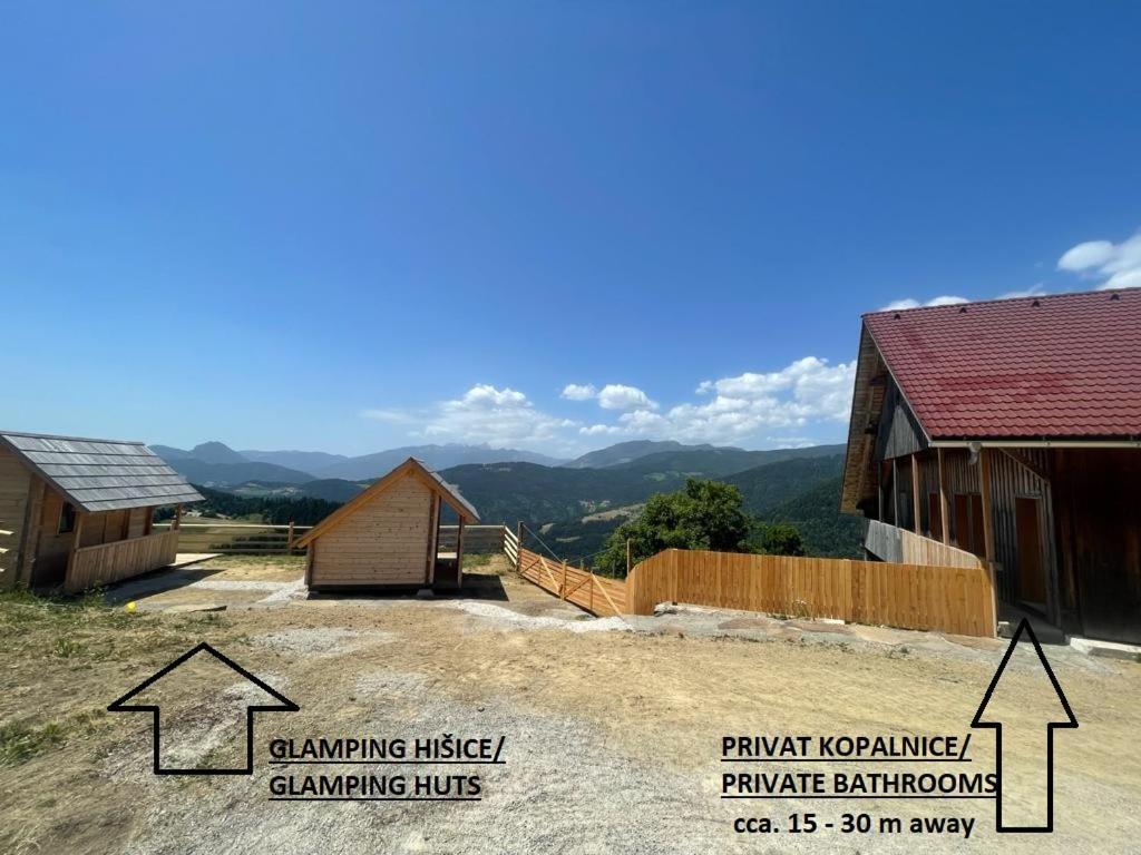 Farmstay&Glamping Visocnik Ljubno Buitenkant foto
